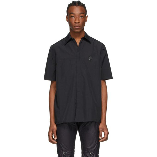 A-COLD-WALL* Black Rhombus Badge Short Sleeve Shirt