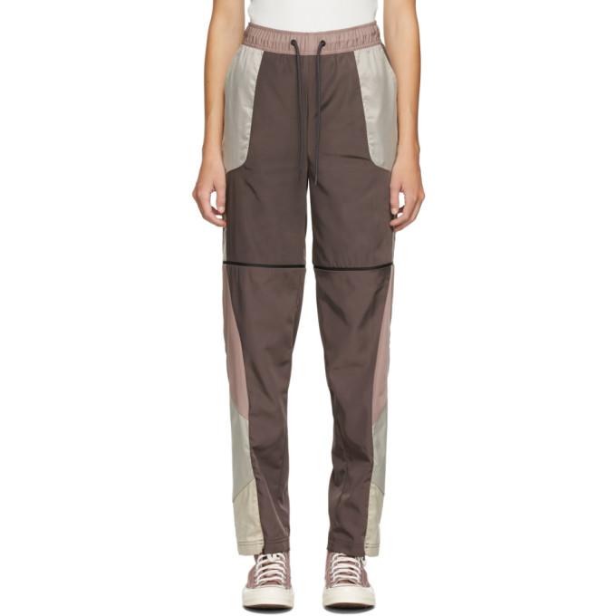 A-COLD-WALL* Purple and Beige Converse Edition Panelled Track Pants