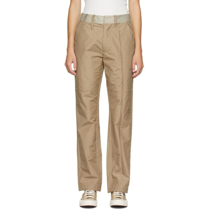 A-COLD-WALL* Tan Converse Edition Ripstop Trousers