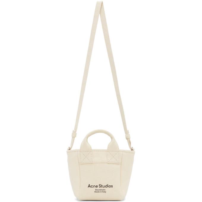 Acne Studios Beige Mini Canvas Bag