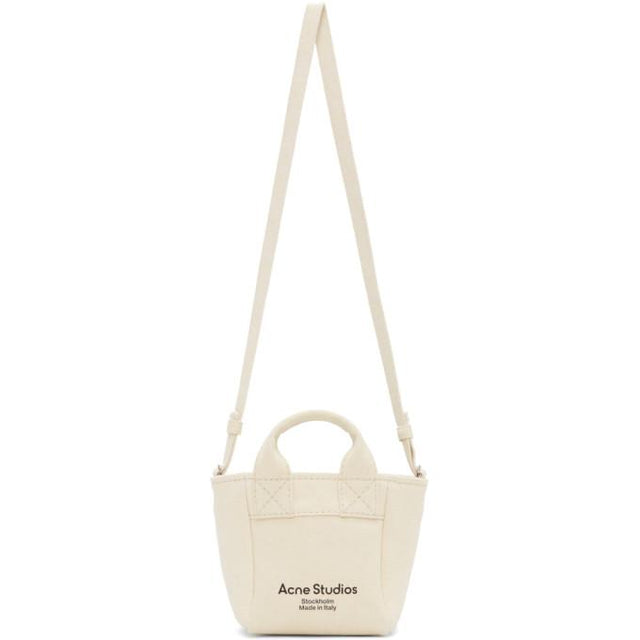 Acne Studios Beige Mini Canvas Bag