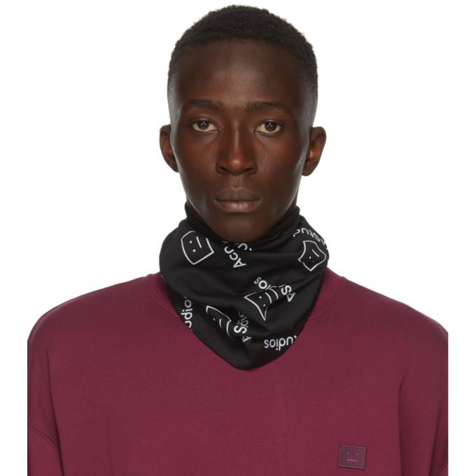 Acne Studios Black Motif Snood