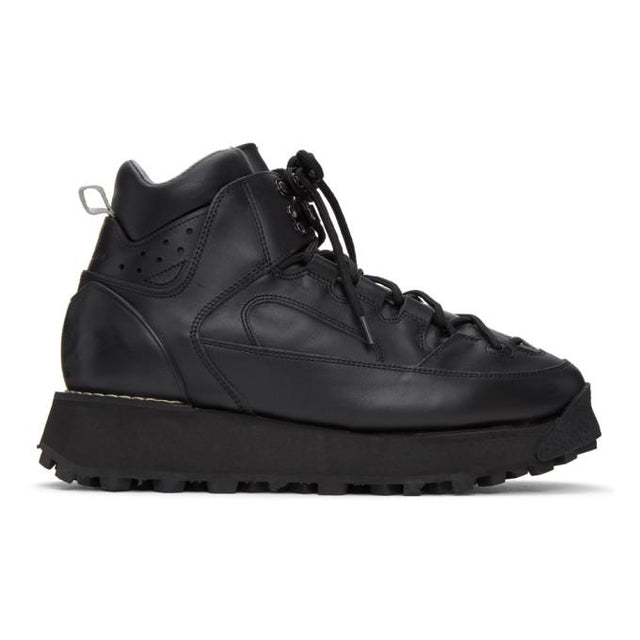 Acne Studios Black Trekking Boots