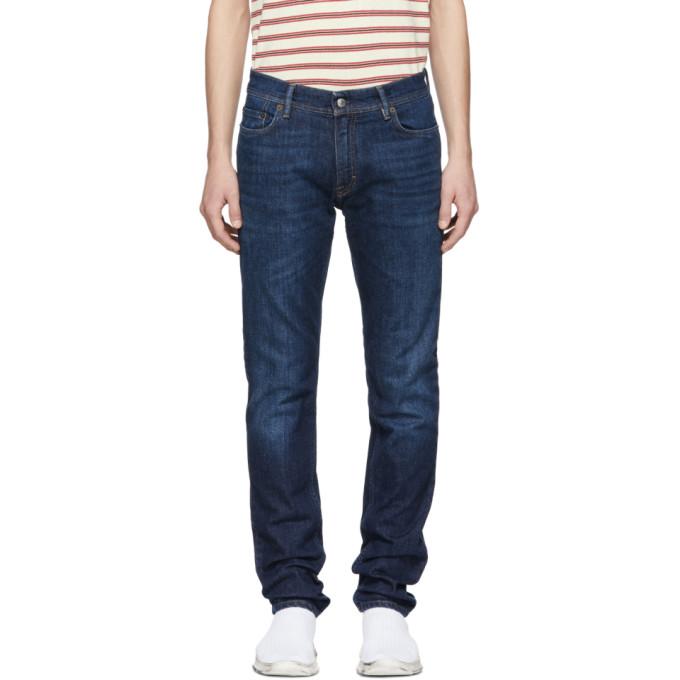 Acne Studios Blue Bla Konst Dark North Jeans