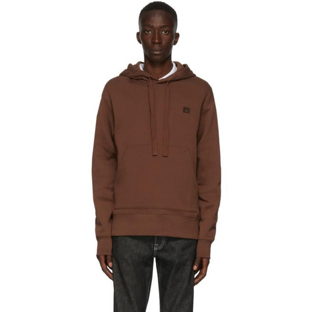 Acne Studios Brown Ferris Patch Hoodie