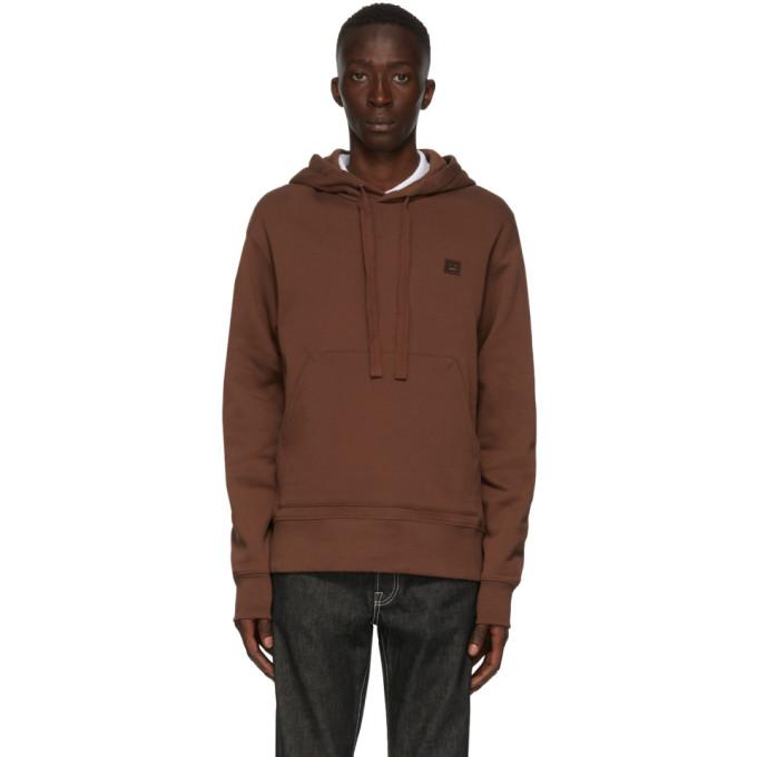 Acne Studios Brown Ferris Patch Hoodie