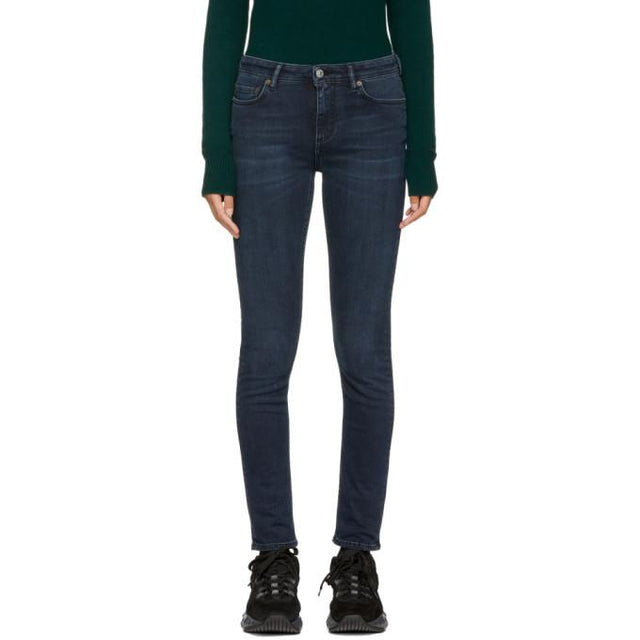 Acne Studios Indigo Bla Konst Climb Jeans
