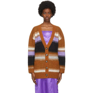 Acne Studios Multicolor Fluffy Alpaca Cardigan