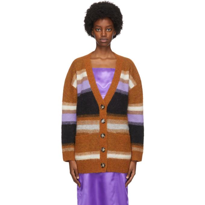 Acne Studios Multicolor Fluffy Alpaca Cardigan