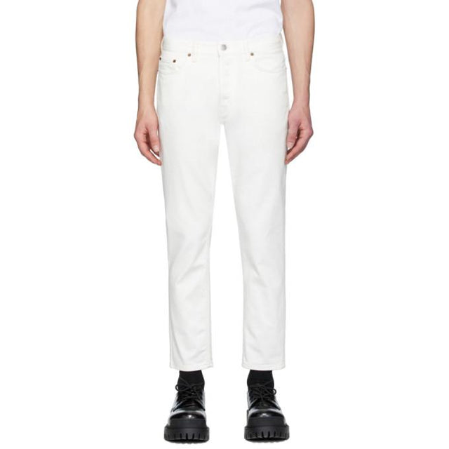 Acne Studios White Bla Konst River Jeans
