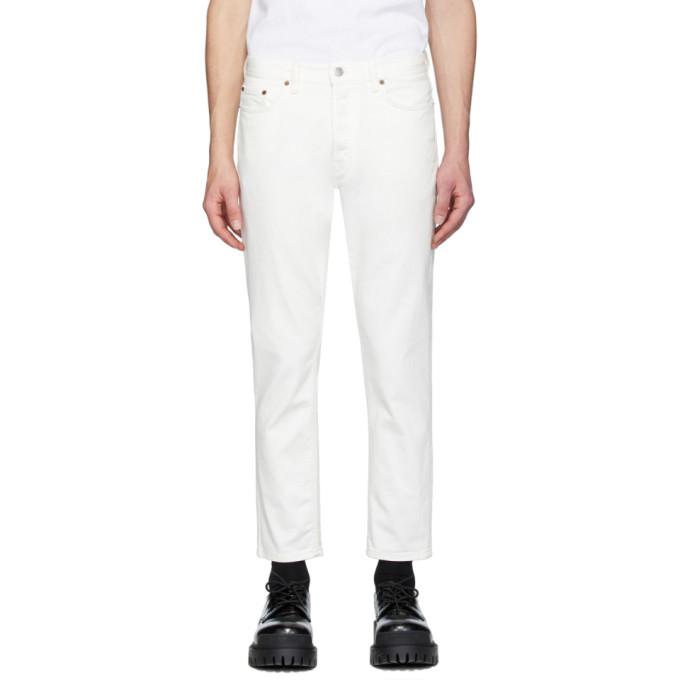 Acne Studios White Bla Konst River Jeans