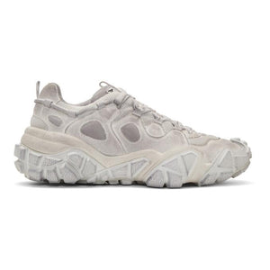 Acne Studios White Bolzter M Tumbled Sneakers