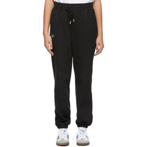 ADER error SSENSE Exclusive Black Tape Logo Lounge Pants