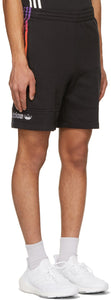 adidas Originals Black SPRT Foundation Sweat Shorts