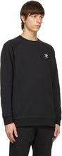 adidas Originals Black Trefoil Essentials Crewneck Sweatshirt