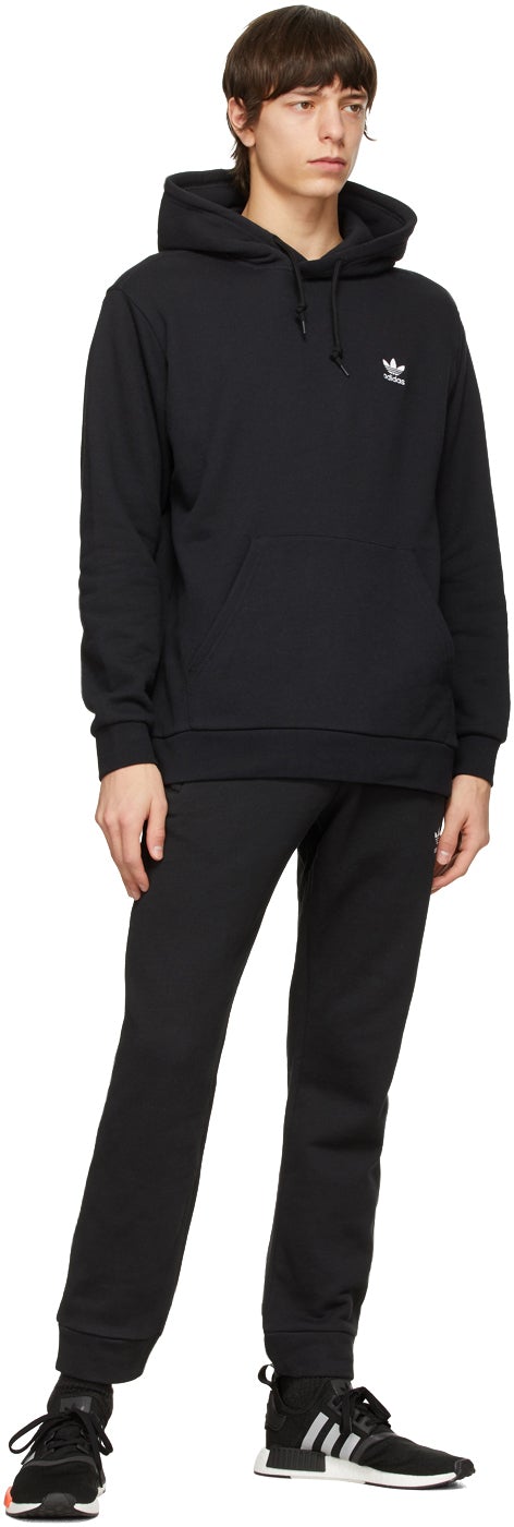 adidas Originals Black Trefoil Essentials Sweatpants
