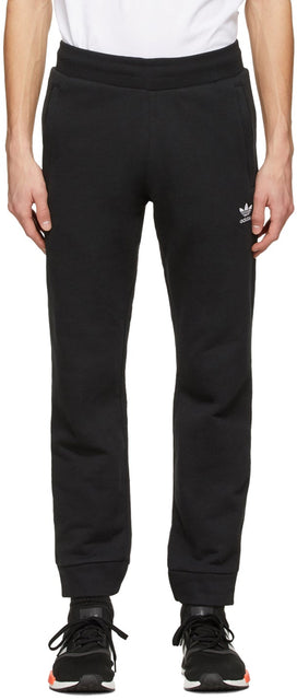 adidas Originals Black Trefoil Essentials Sweatpants - Adidas Originals Noir Trefoil Essentials Sweatpants - Adidas Originals Black Trefoil Essentials 스웨트 팬츠
