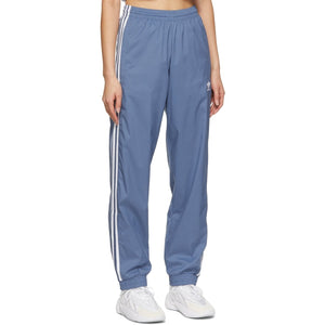 adidas Originals Blue Adicolor 3D Trefoil 3-Stripes Track Pants