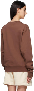 adidas Originals Brown Pharrell Williams Edition Basics Sweatshirt