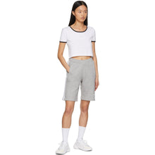 adidas Originals Grey 3-Stripes Shorts