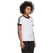 adidas Originals White 3-Stripes T-Shirt
