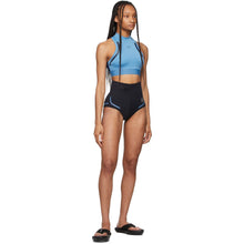 adidas by Stella McCartney Black Beachdefender Bikini Bottom Shorts