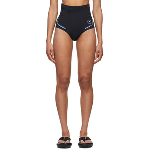 adidas by Stella McCartney Black Beachdefender Bikini Bottom Shorts - Adidas de Stella McCartney Black BeachDefender Beachini Bottom Shorts - Stella McCartney Black BeachDefender 비키니 바닥 반바지에 의한 아디다스