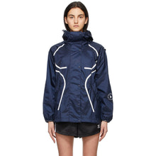 adidas by Stella McCartney Navy Wind Ready TruePace Jacket - Adidas By Stella McCartney Navy Veste Readpace Readpace ReadyPace - Stella McCartney 네이비 윈드 준비 Truepace 자켓에 의해 아디다스