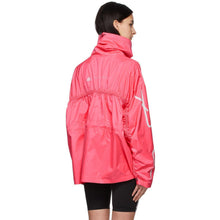 adidas by Stella McCartney Pink Half-Zip Mid-Length Jacket