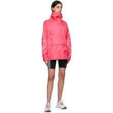 adidas by Stella McCartney Pink Half-Zip Mid-Length Jacket
