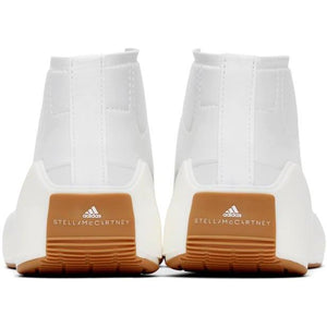 adidas by Stella McCartney White Treino Mid-Cut Sneakers