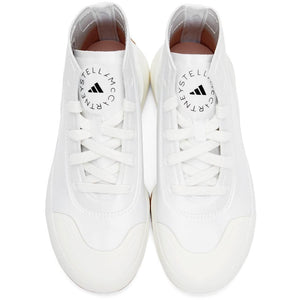 adidas by Stella McCartney White Treino Mid-Cut Sneakers