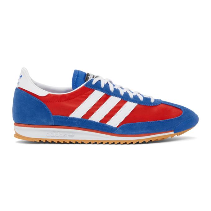 adidas LOTTA VOLKOVA Red and Blue SL72 Low-Top Sneakers