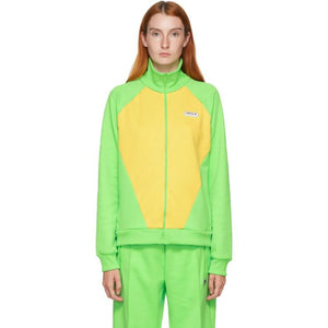 adidas LOTTA VOLKOVA Yellow and Green Podium Track Jacket