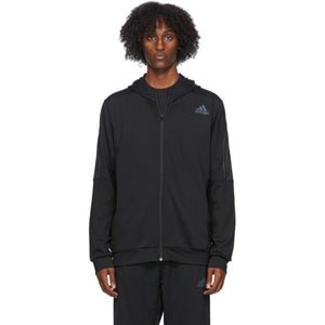 adidas Originals Black Aeroready 3-Stripes Hoodie