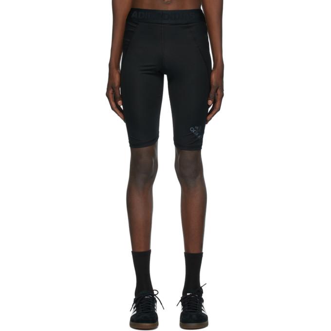 adidas Originals Black Alphaskin Sport Tight Shorts