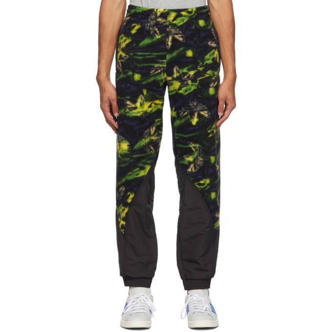 adidas Originals Multicolor Polar Fleece Big Trefoil Track Pants