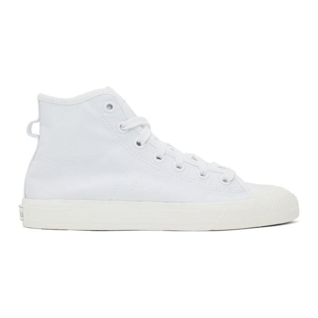 adidas Originals White Nizza RF Hi Sneakers