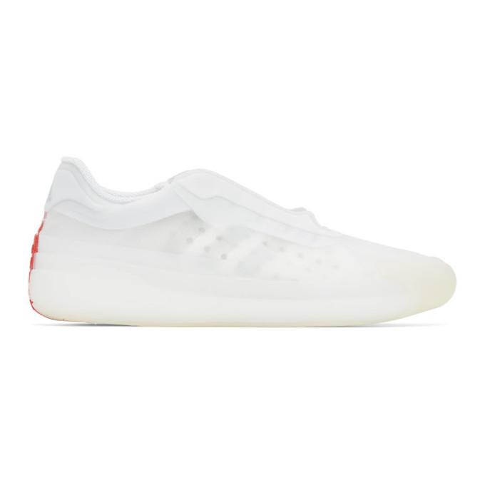 adidas Originals White Prada Edition AandP Luna Rossa 21 Sneakers