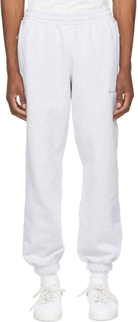 adidas x Humanrace by Pharrell Williams Grey Basics Lounge Pants - Adidas X Humanrace de Pharrell Williams Grey Basics Pantalon Lounge - 아디다스 X Hurrace By Pharrell Williams Grey Basics Lounge 바지