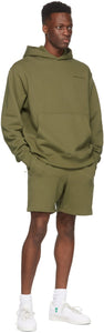 adidas x Humanrace by Pharrell Williams Khaki Basics Sweat Shorts