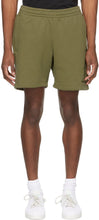 adidas x Humanrace by Pharrell Williams Khaki Basics Sweat Shorts - Adidas X Humanrace de Pharrell Williams Kaki Basics Sweat Short - 아디다스 x 인간 그라스 By Pharrell Williams Khaki 기본 땀 반바지