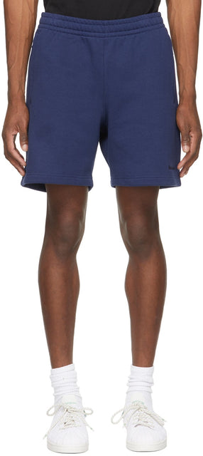 adidas x Humanrace by Pharrell Williams Navy Basics Sweat Shorts - Adidas X Humanrace de Pharrell Williams Navy Basics Sweat Short - 아디다스 윌리엄스 해군 기초 땀 반바지