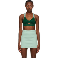 adidas x IVY PARK Green Cut Out Sports Bra - Adidas X Ivy Park Green Couper le soutien-gorge de sport - 아디다스 x 아이비 파크 그린 스포츠 브래지어를 잘라내어