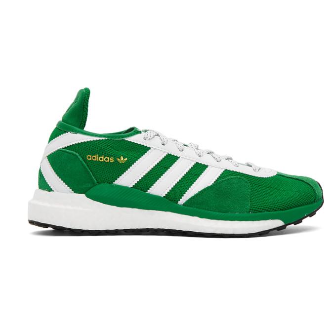 adidas x Human Made Green Tokio Solar Sneakers