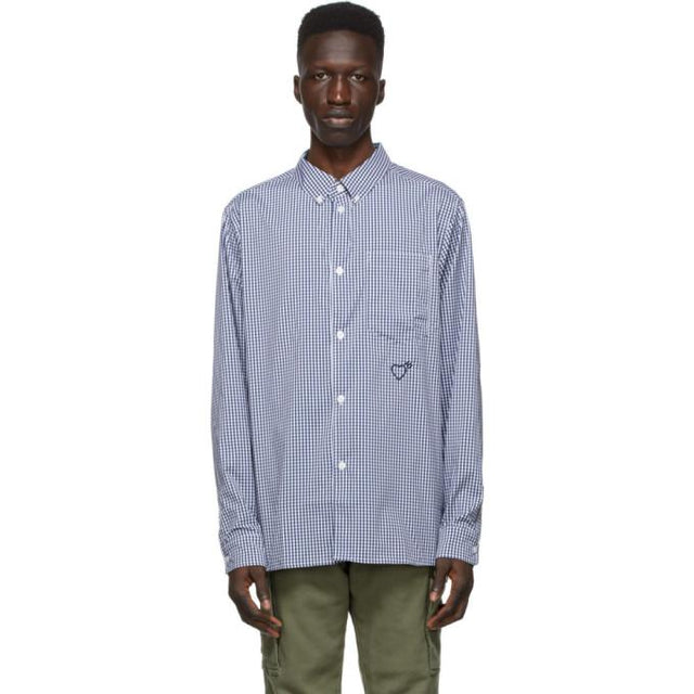 adidas x Human Made Navy Check HM Shirt