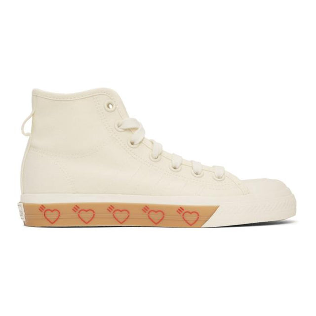 adidas x Human Made Off-White Nizza Hi Sneakers