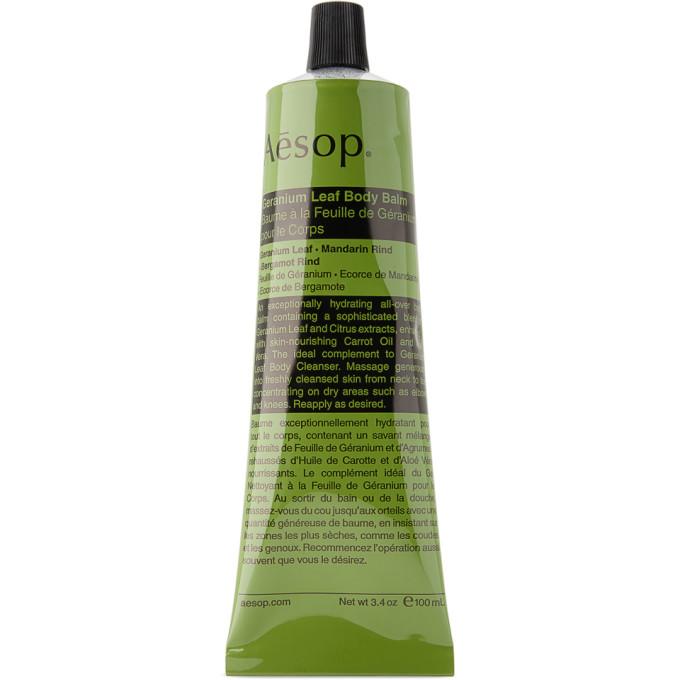 Aesop Geranium Leaf Body Balm Moisturizer, 100 mL-BlackSkinny