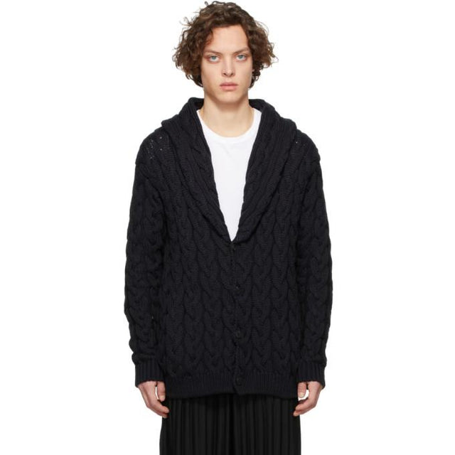 Alanui Black Cables Cardigan