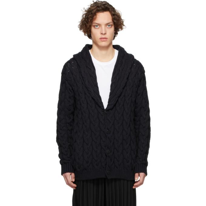 Alanui Black Cables Cardigan